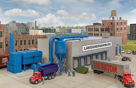 Walthers Cornerstone 4079 HO Modern Printing Plant Kit