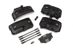 Traxxas 8058 Chassis conversion kit, TRX-4 (long to short wheelbase) (includes rear upper & lower suspension links, front & rear inner fenders, short female half shaft, battery tray, 3x8mm FCS (4))