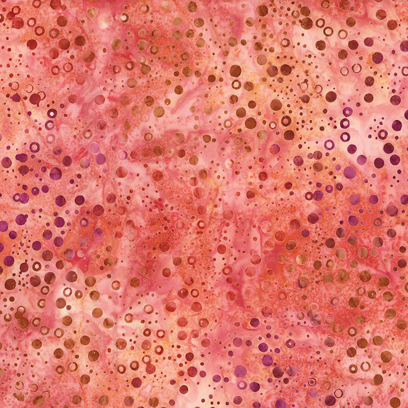 NORTHCOTT - Banyan Batiks - Pop Dots - Blush - K20147-
