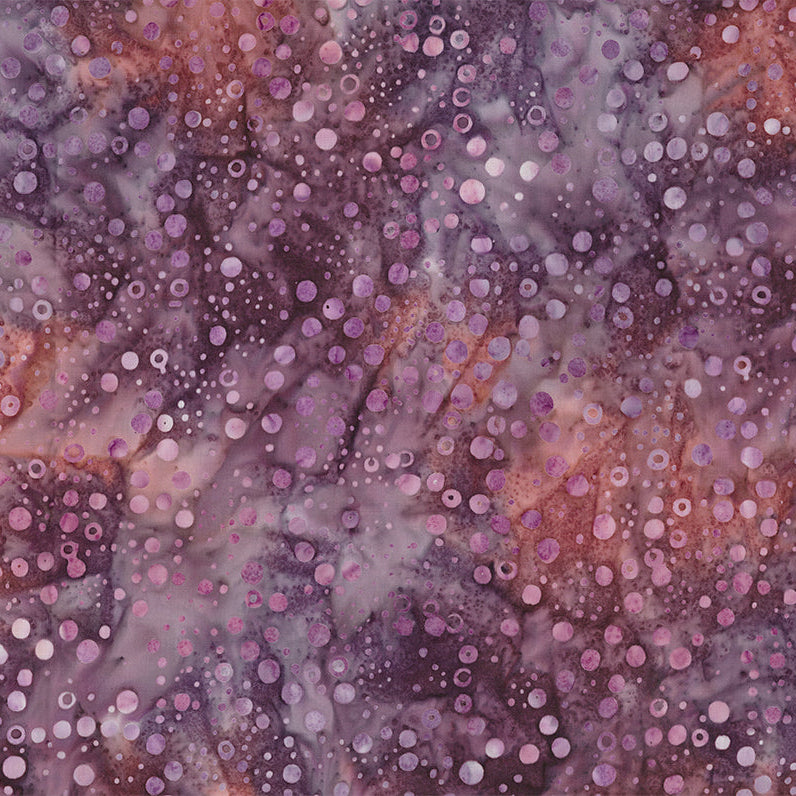NORTHCOTT - Banyan Batiks - Pop Dots - Berry Preserves - K95313-