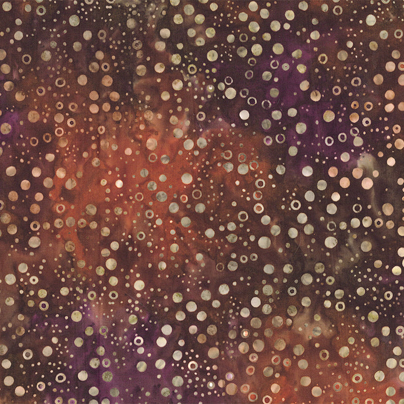 NORTHCOTT - Banyan Batiks - Pop Dots - Burgundy - K10016-