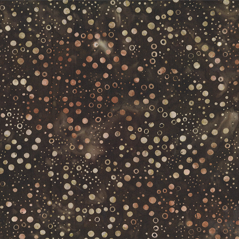 NORTHCOTT - Banyan Batiks - Pop Dots - French Roast - K50170-