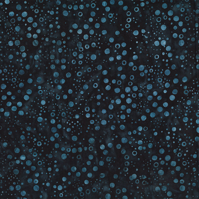 NORTHCOTT - Banyan Batiks - Pop Dots - Deep Dive - K85377-