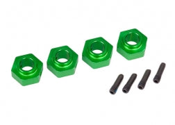 Traxxas 8269G TRX-4 12mm Hex Aluminum Wheel Hubs (Green) (4)