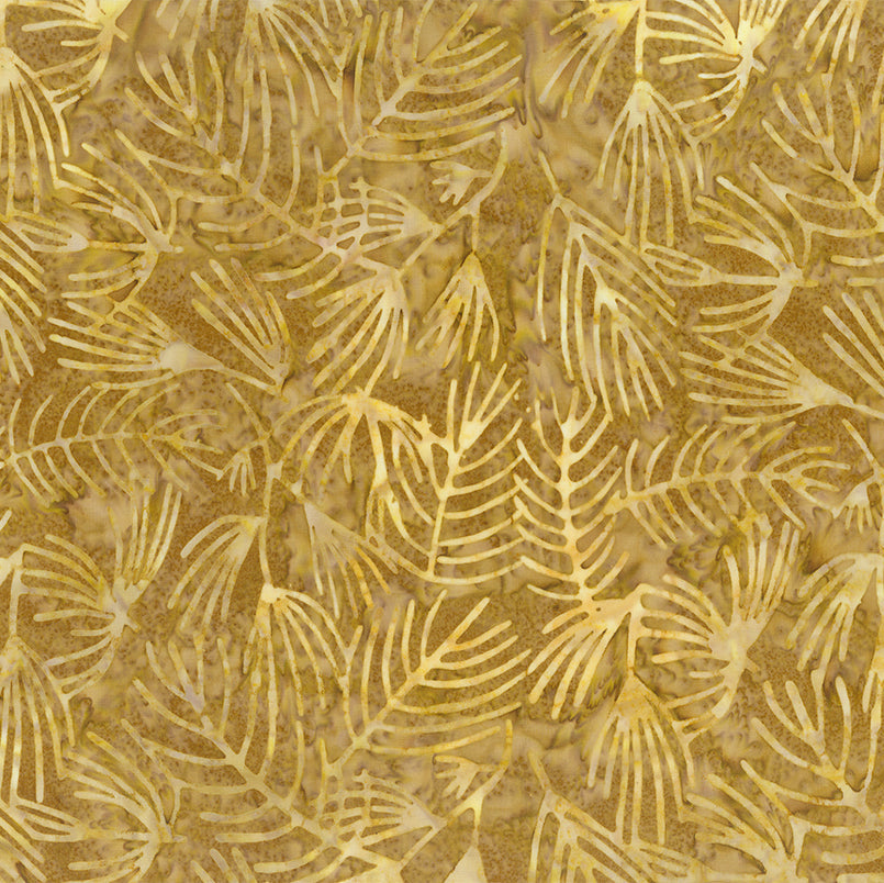 NORTHCOTT - Changes in Seasons - Batik - Branches - Gold - K48025-