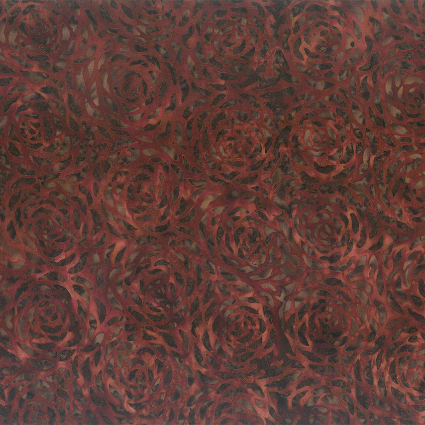 NORTHCOTT - Changes in Seasons - Batik - Pine Cone - Chocolate - K50168-