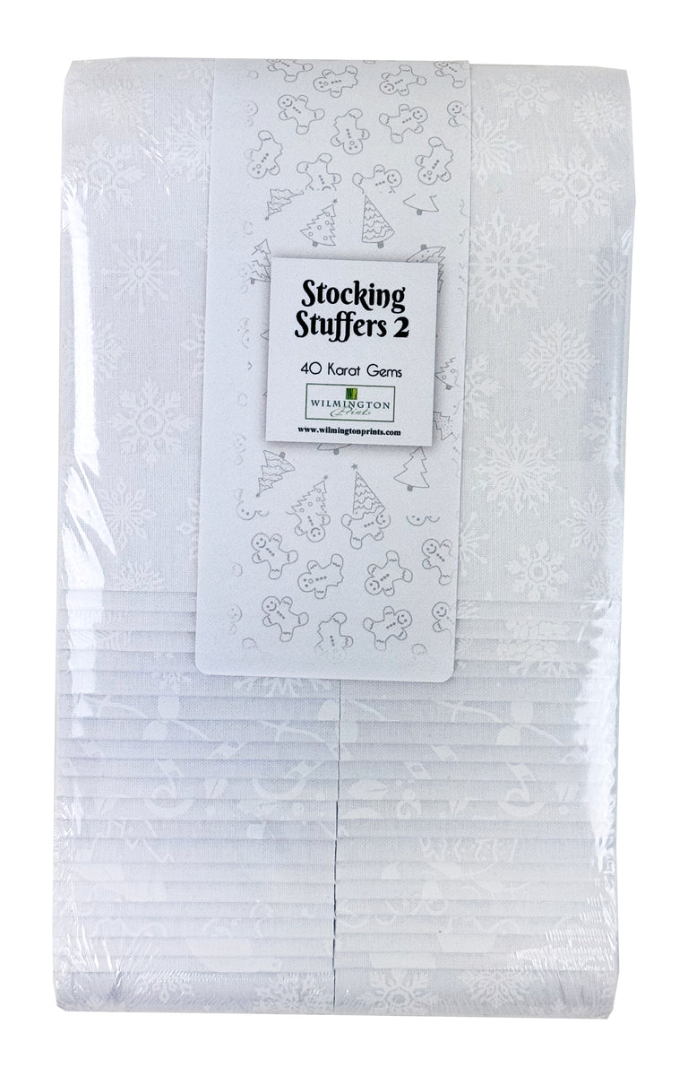 Wilmington Prints - Stocking Stuffers 2 - 40 Karat Gems 40 pcs