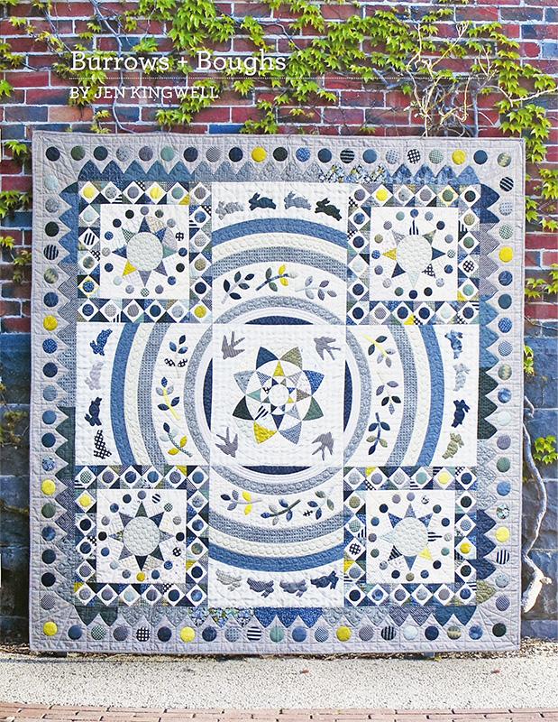 Burrows & Boughs Quilt Pattern by Jen Kingwell