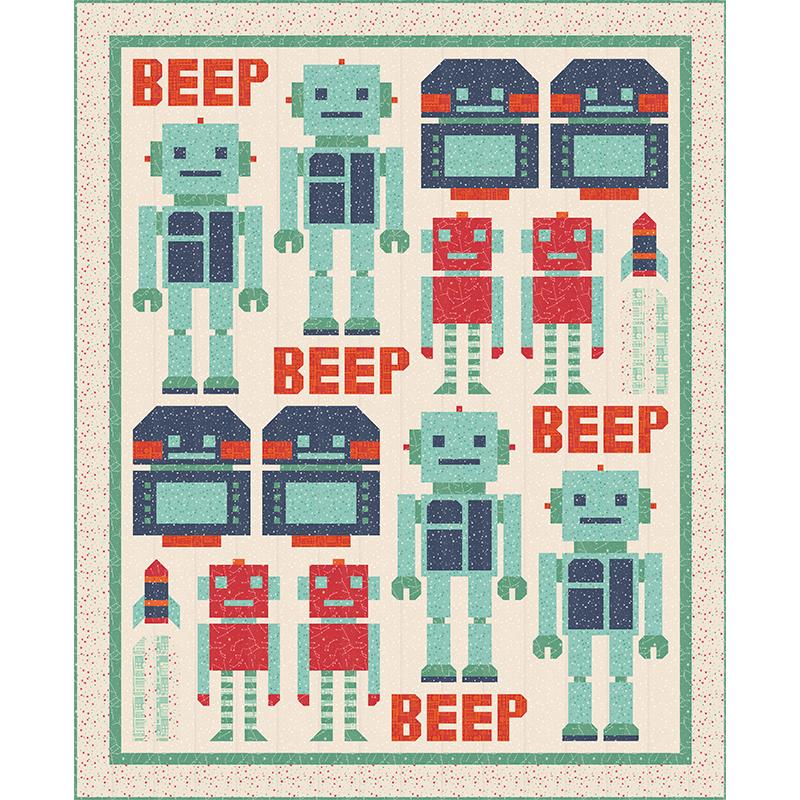 Moda - 321 Blast Off Quilt Kit by Stacy Iest Hsu