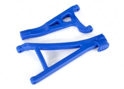 Traxxas 8631X Suspension arms, blue, front (right), heavy duty (upper (1)/ lower (1))