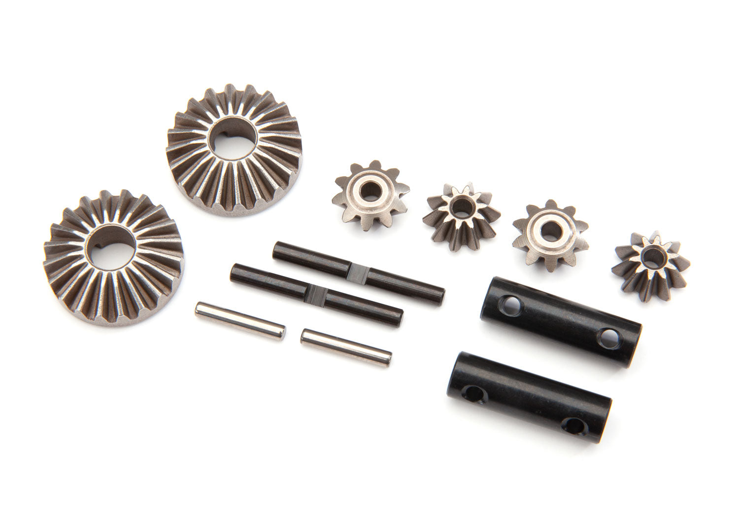 Maxx Gear Set, Differential (output gears (2)/ spider gears (4)/ spider gear shaft (2)/ output shaft (2)), TRA-8982