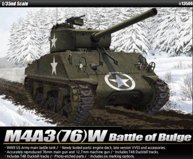 Academy 1/35 M4A3 Battle Of The Bulge Model Kit