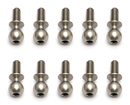 Heavy-duty Ballstuds, 6 mm, long neck, ASC-91047
