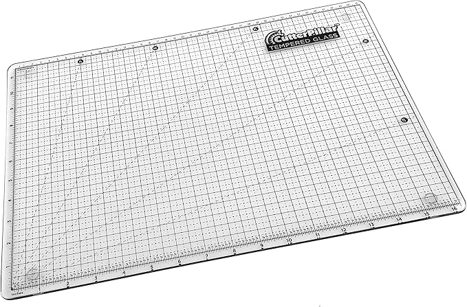CutterPillar Tempered Glass Cutting Mat