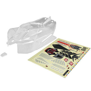 Arrma AR406106 1/8 6S BLX Typhon Clear Body w/Decals