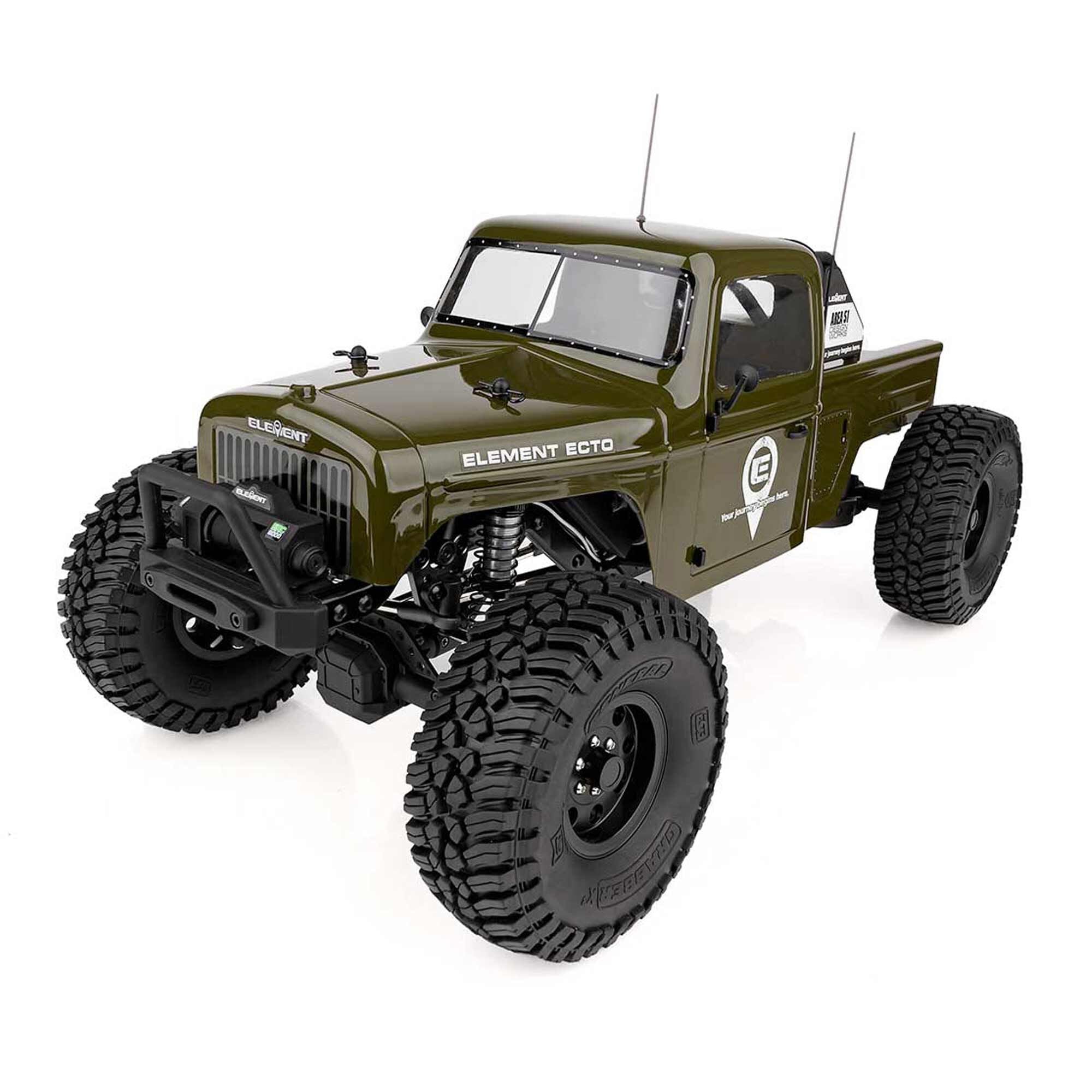 1/10 Enduro Ecto Ready to Run with Battery and Charger (Green) (ASC40117C)