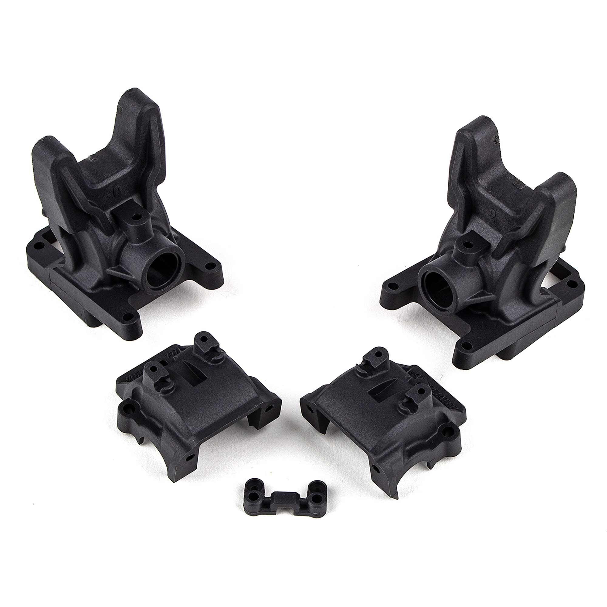 RC10B74.2 FT Front Gearboxes with 0 and 2 Diff Heights (ASC92326)