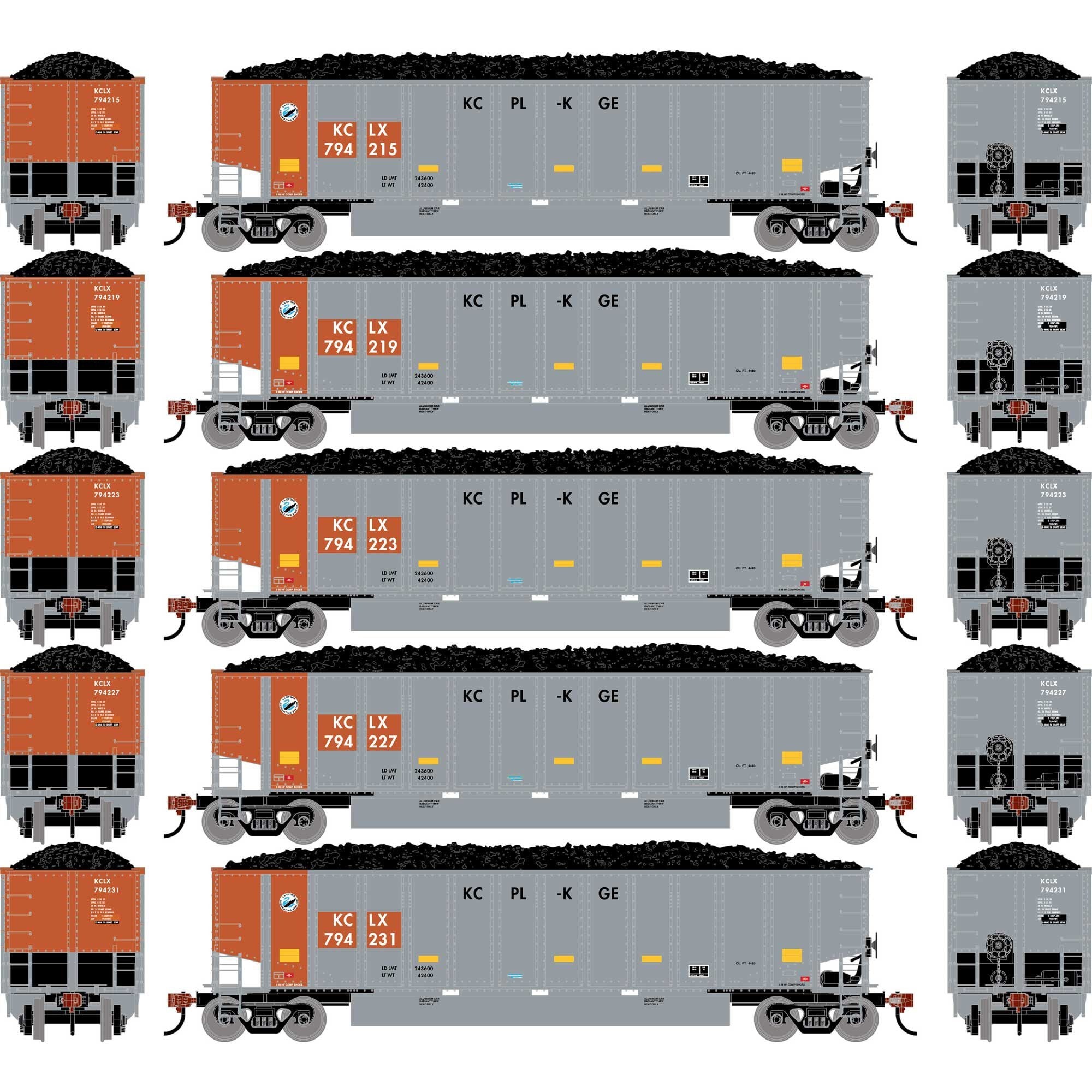 N ATH Bethgon Coalporter with Coal Load (ATH-2317)
