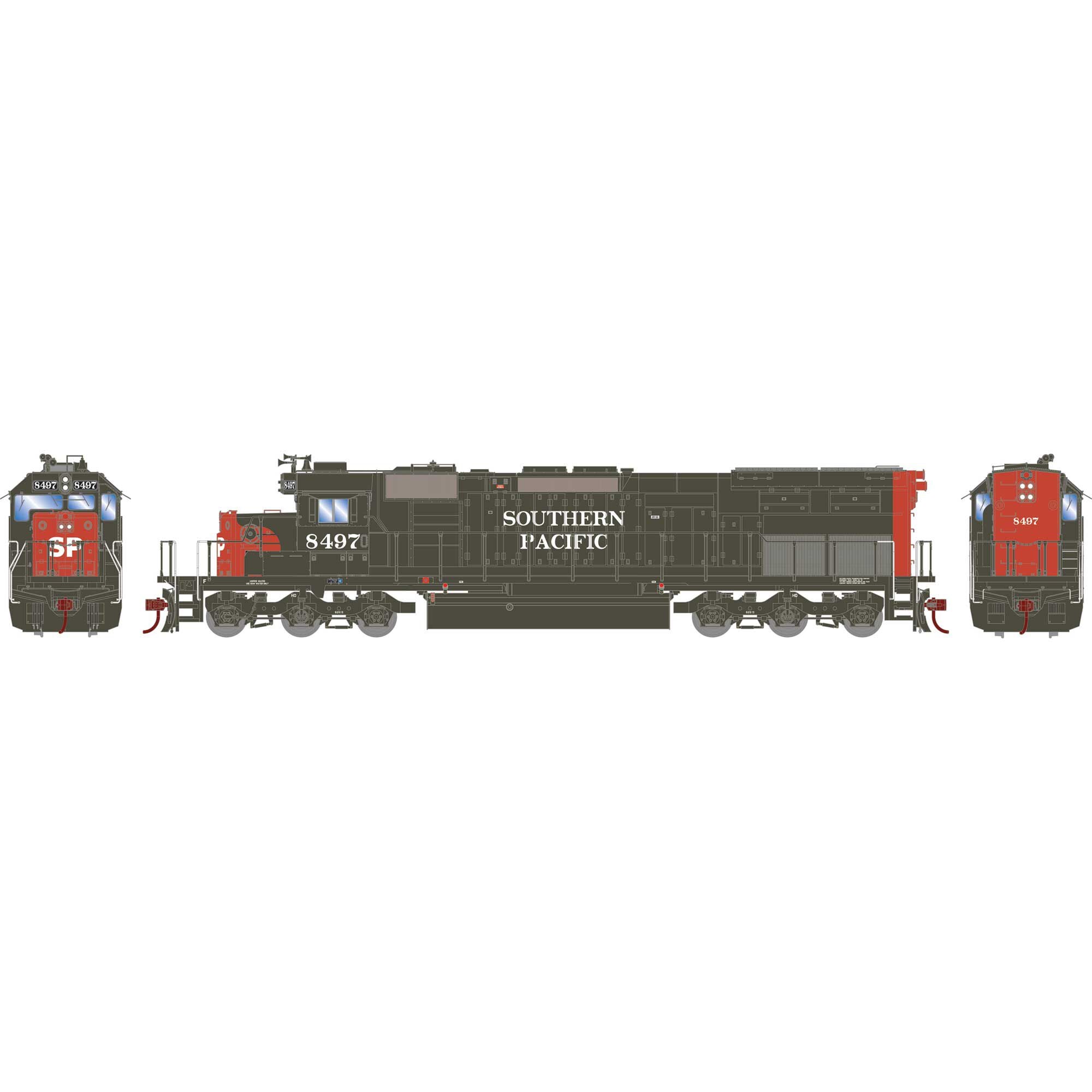 HO RTR SD40T-2 Locomotive (ATH72070)