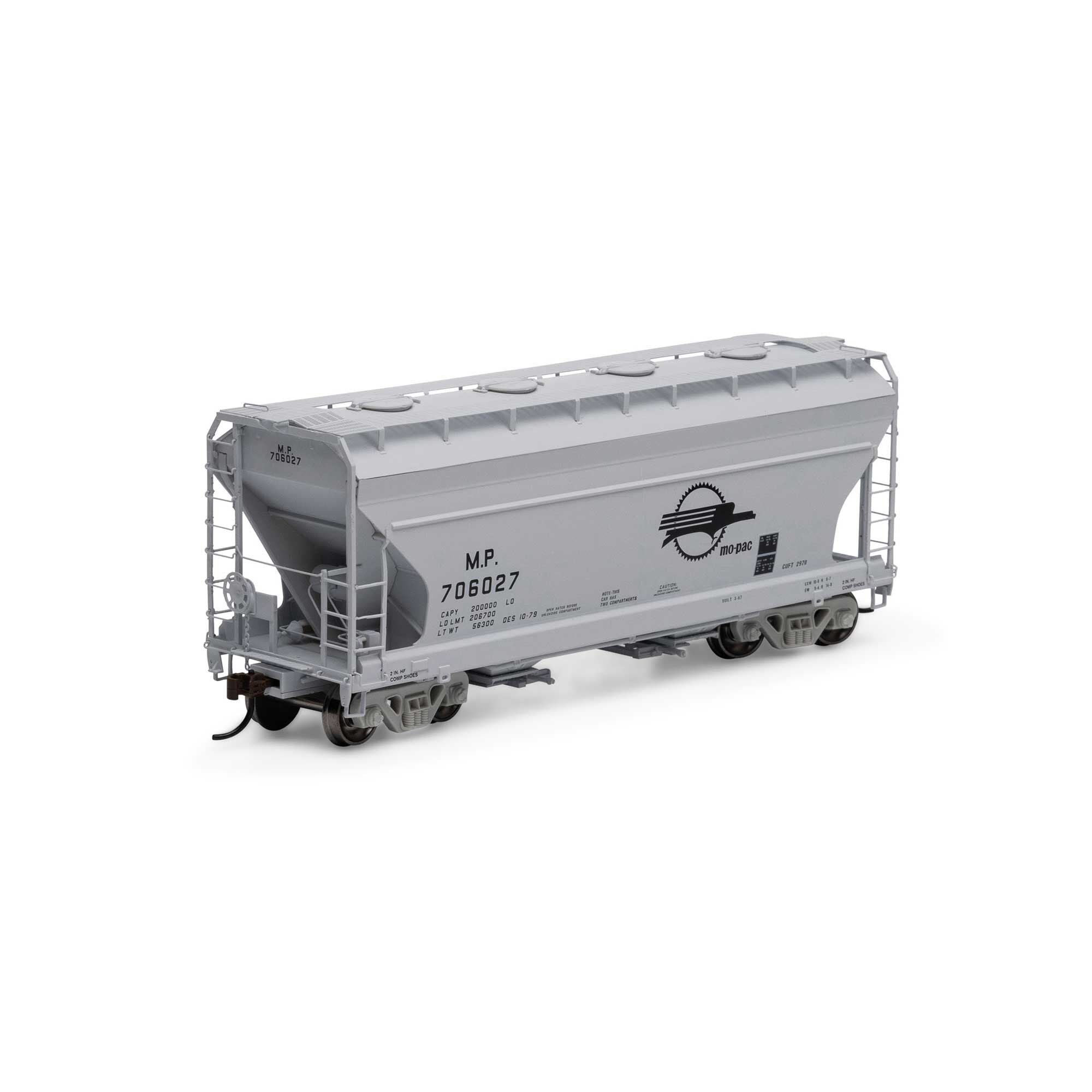 HO ACF 2970 Covered Hopper Model (ATH81069)