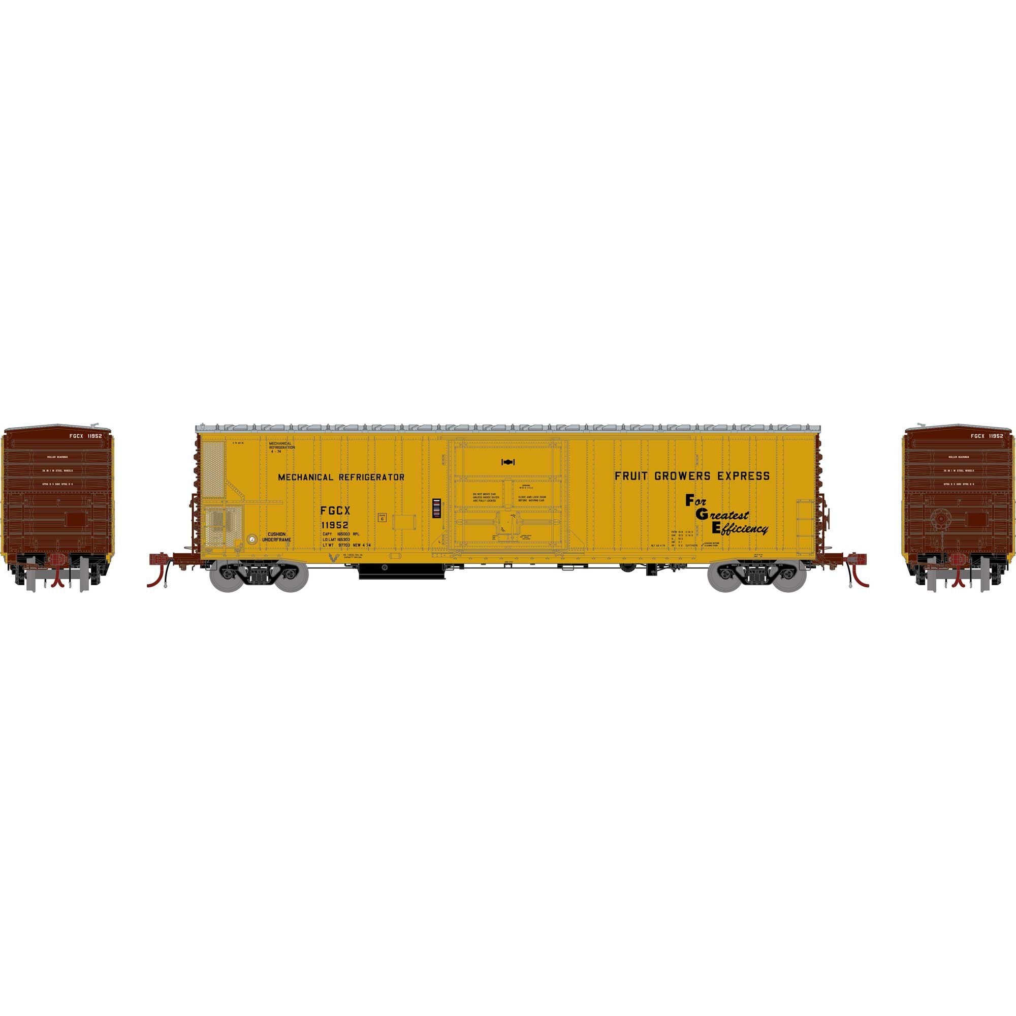 HO GEN 57' FGE Mechanical Reefer, FGCX #11952 (ATHG-1119)