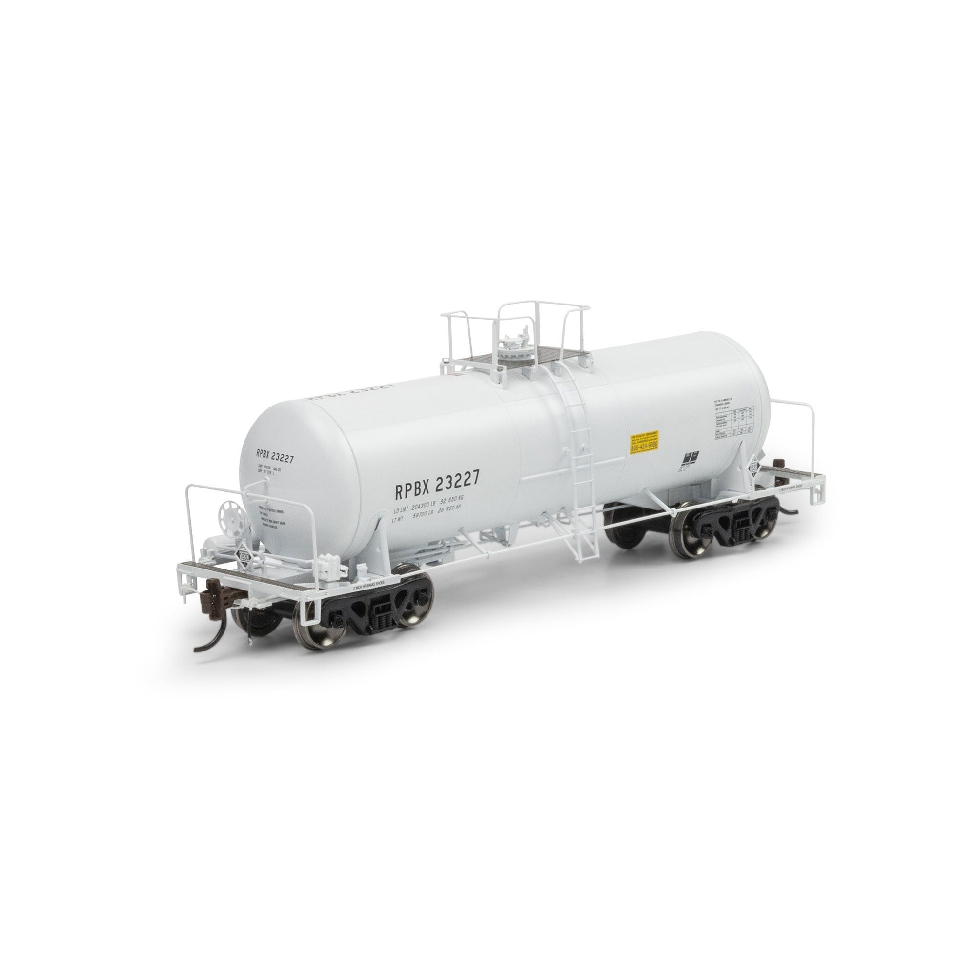 HO 13K Gallon Acid Tank Car RPBX #23227 (ATHG-1436)