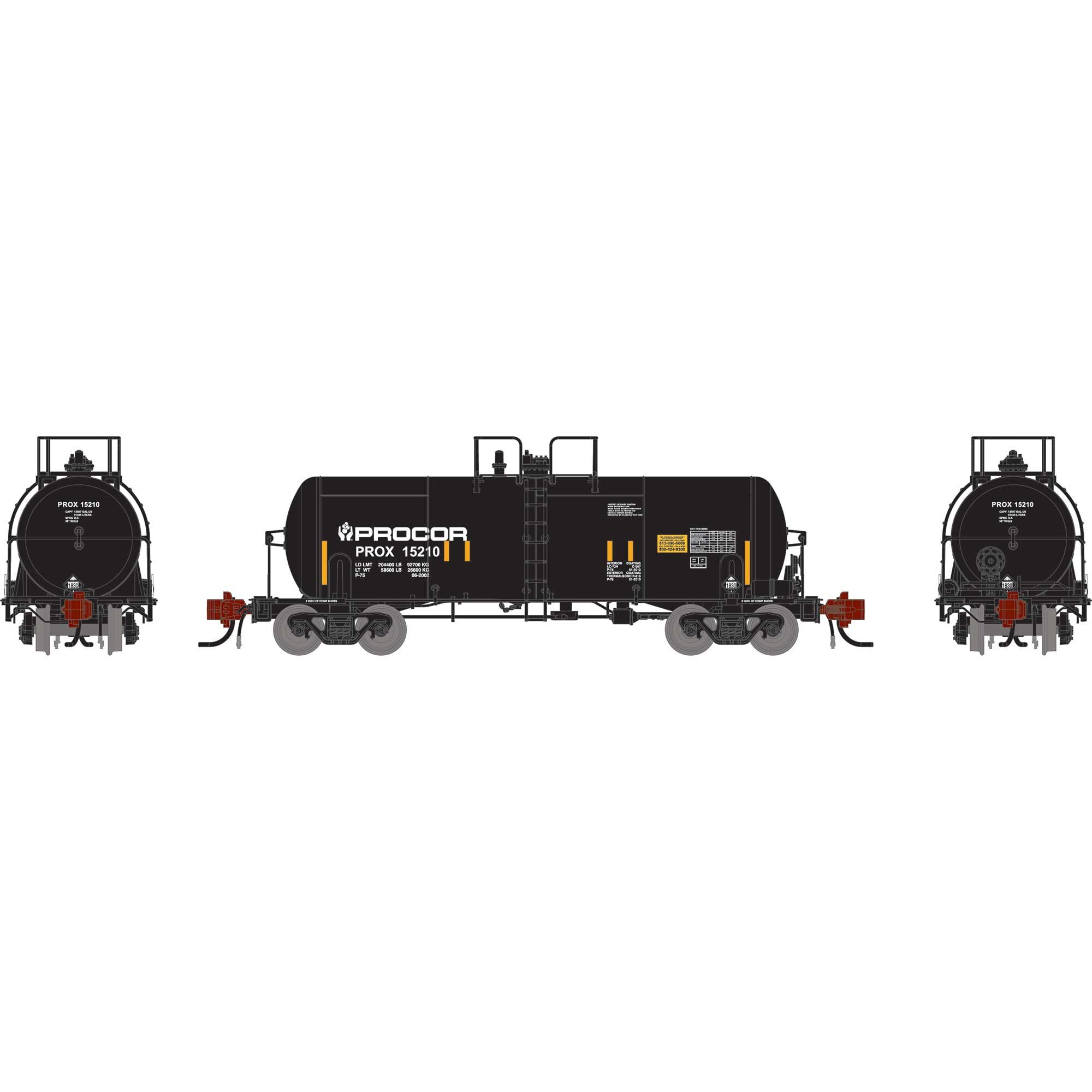 N 13K Gallon Acid Tank Car PROX 15210 (ATHG-1472)