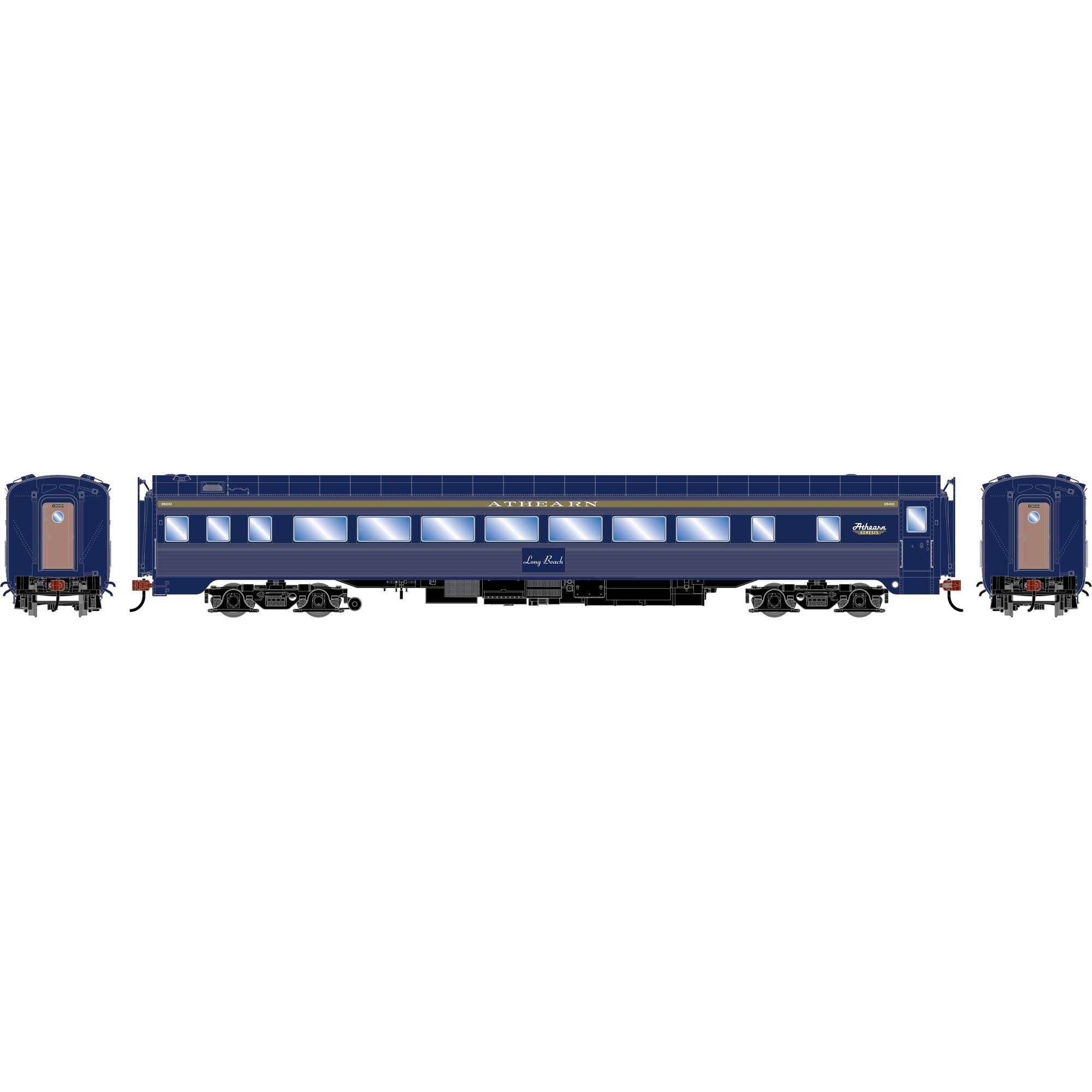 HO 77' Pullman Chair Car Southern Pacific Long Beach Model (ATHG-1548)