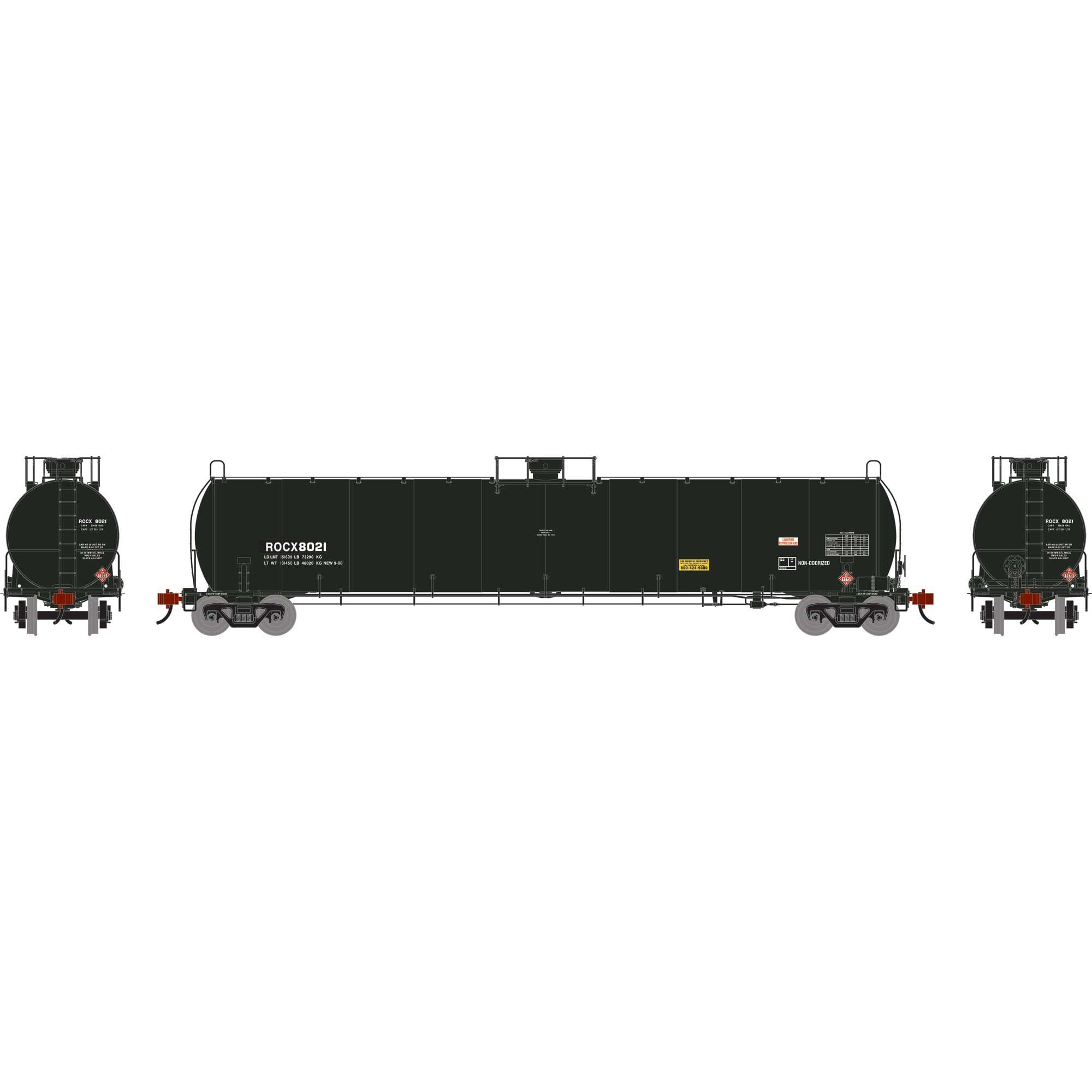 N UTC 33K LPG Tank Car Early ROCX Primed For Grime (ATHG-1578)