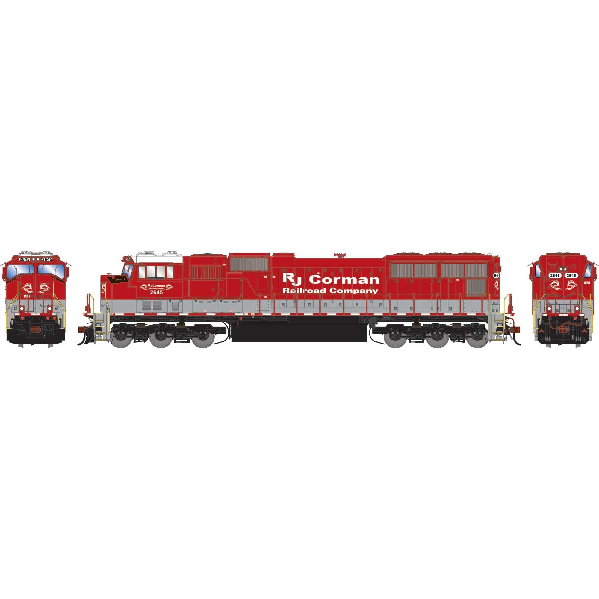 HO SD70M Locomotive RJCC #2645 (ATHG-1595)