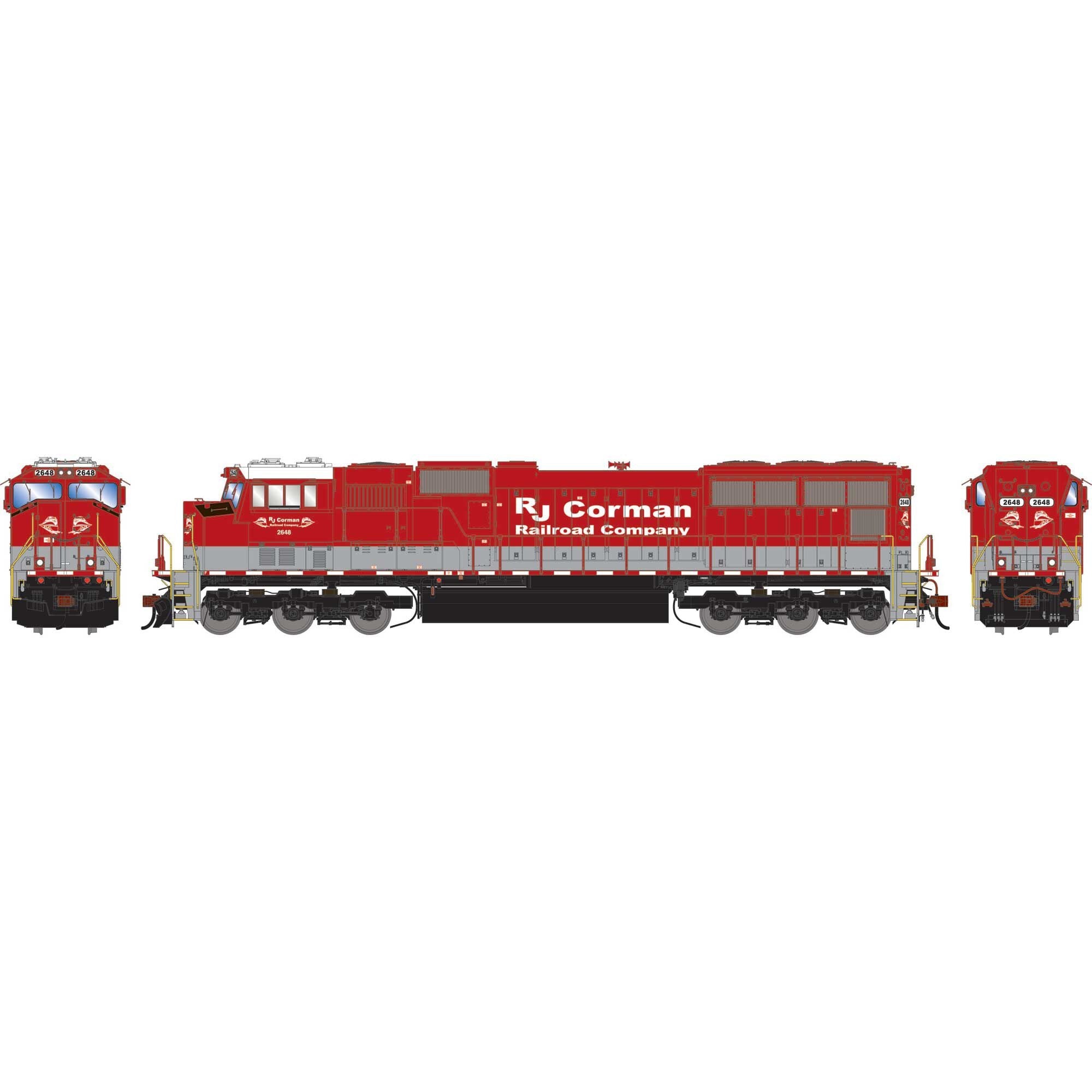 HO SD70M Locomotive RJCC #2648 (ATHG-1596)