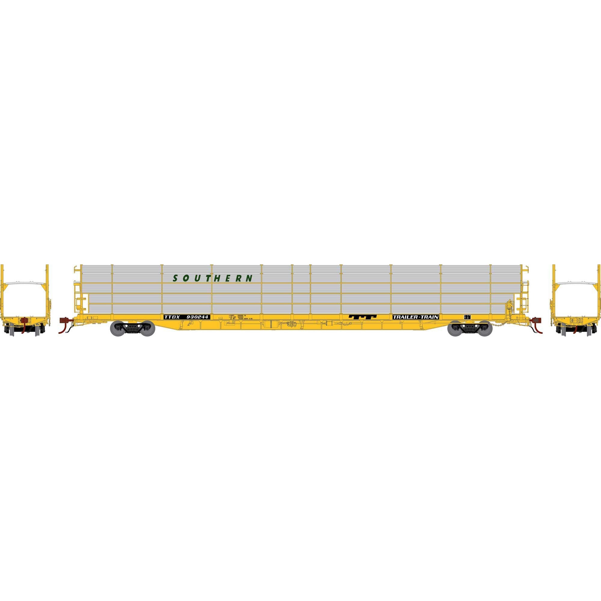 HO F89F Bi-Level Auto Rack Southern Railway TTBX #930244 (ATHG-1780)