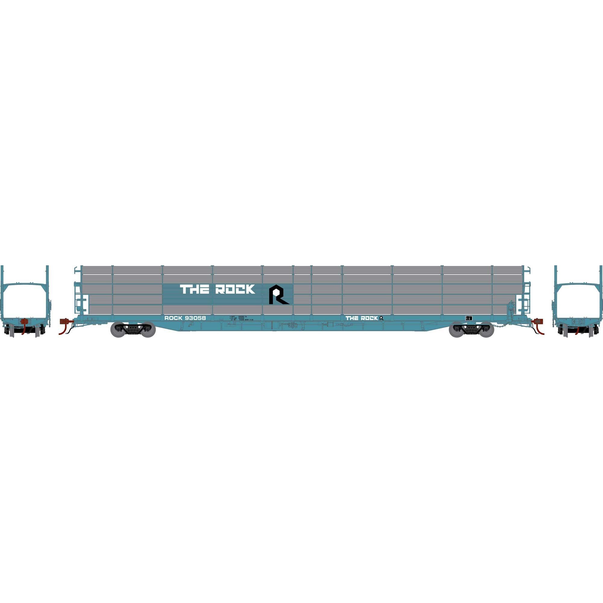 HO F89F Bi-Level Auto Rack Legendary Liveries ROCK (ATHG-1783)
