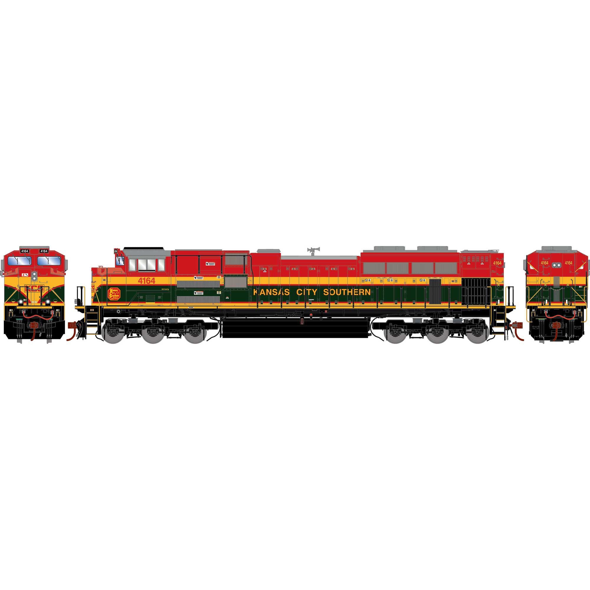 HO SD70ACe Locomotive KCS #4164 (ATHG75745)