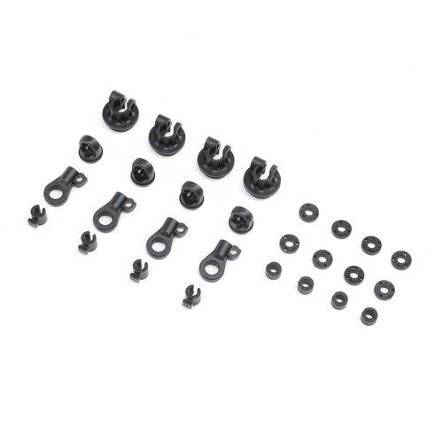 Axial 233031 Shock Parts, Composite: SCX10 III BC