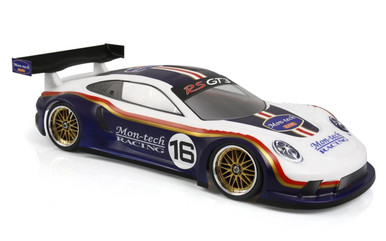 Mon-Tech 1/10 RS GT3 190mm Body Shell Clear