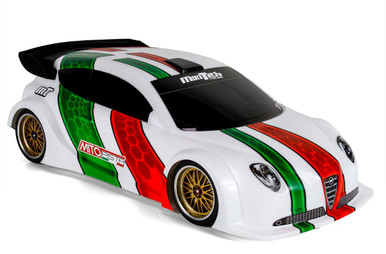 Mon-Tech 1/10 Mito Pista FWD 190mm Touring Car Body Clear