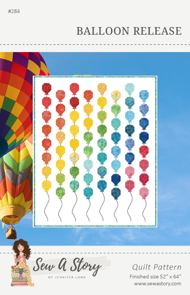 Balloon Release Quilt Pattern by Jennifer Long