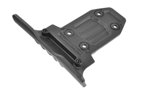 Team Corally Bumper with Integrated Skid Plate, Front, Composite