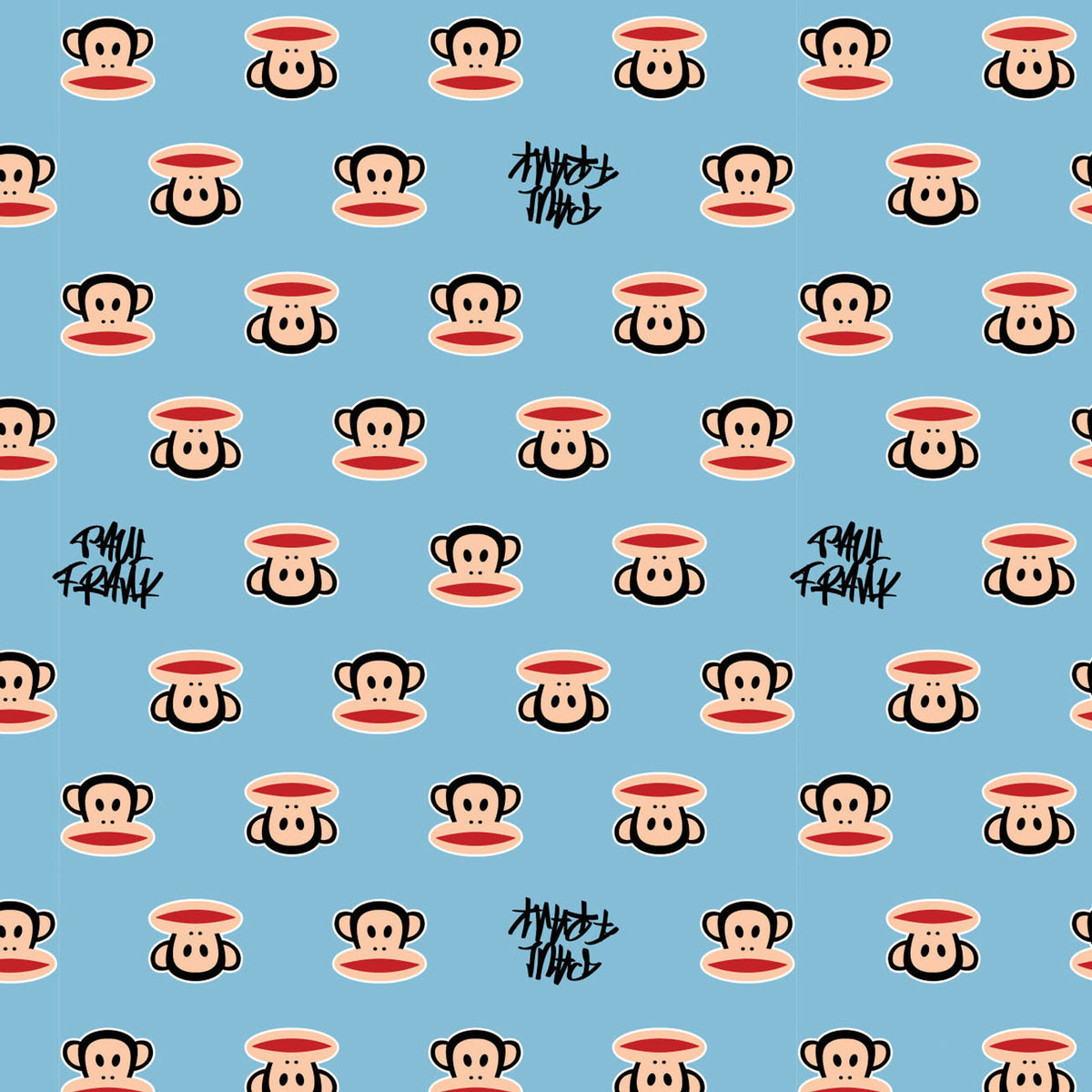CAMELOT FABRICS - Paul Frank Collection - Y2K Classic Julius - Light Blue