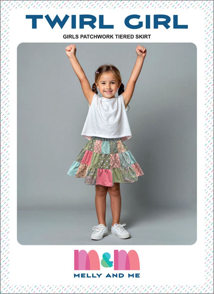 Twirl Girl Skirt Pattern by Melanie McNeice