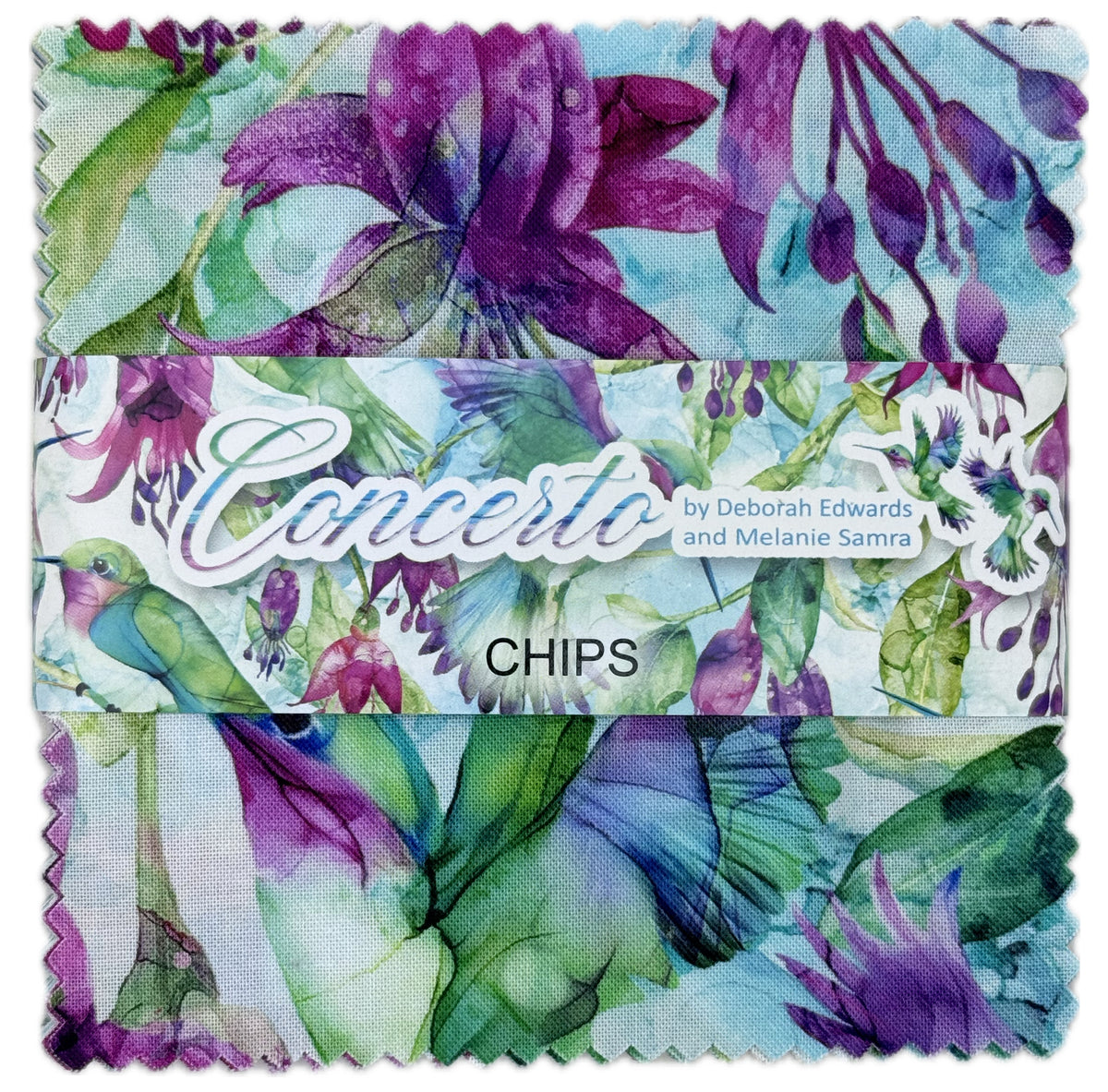 Northcott - Concerto 5 inch Chips by Deborah Edwards & Melanie Samra 42 pcs