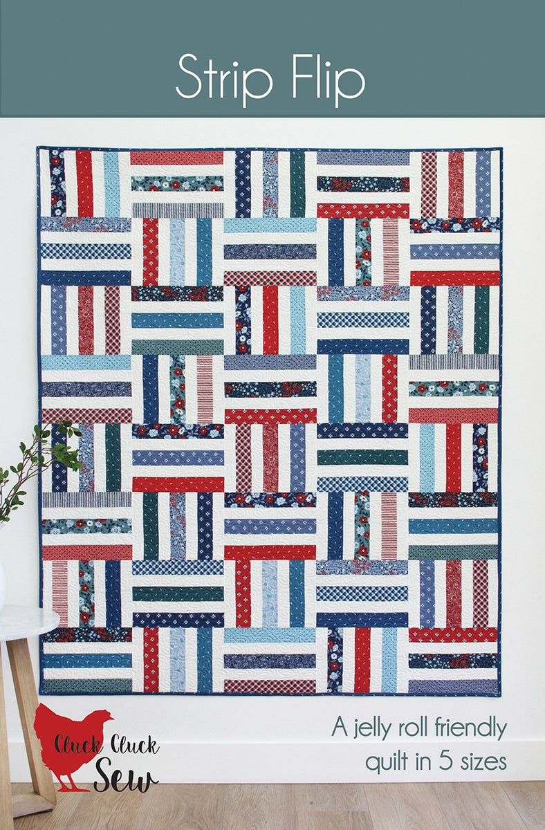 Strip Flip Quilt Pattern by Allison Harris