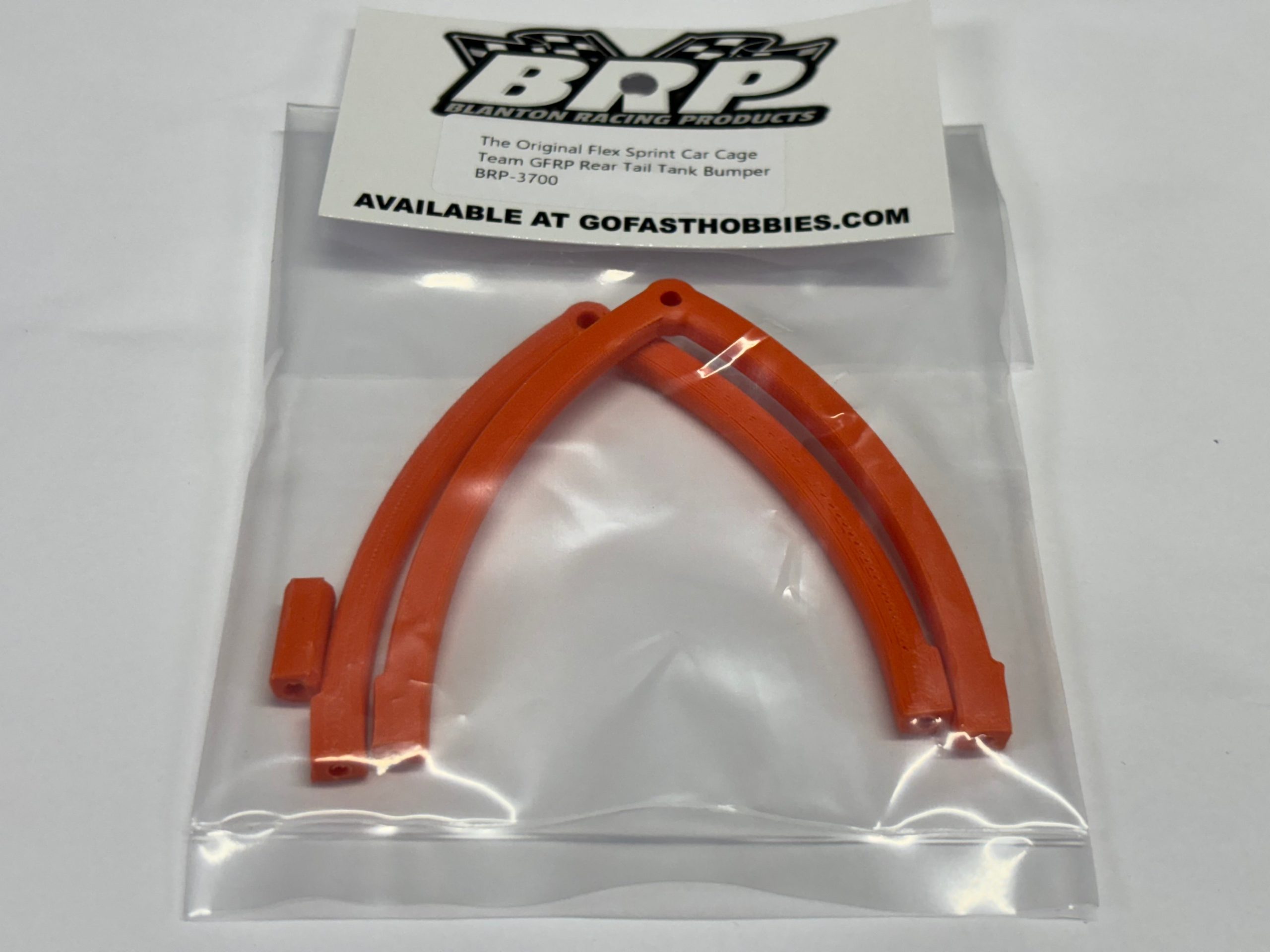The Original Flex Sprint Car Cage - Team GFRP Rear Tail Tank Bumper, BRP-3700