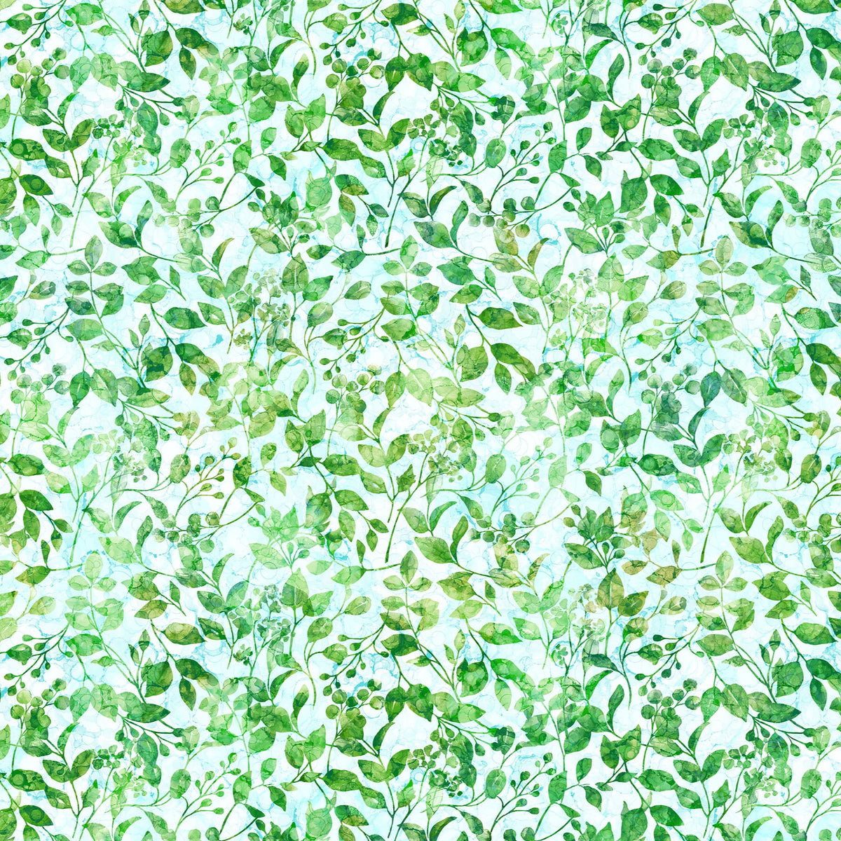 NORTHCOTT - Concerto - Trailing Leaves - Pale Blue/Green