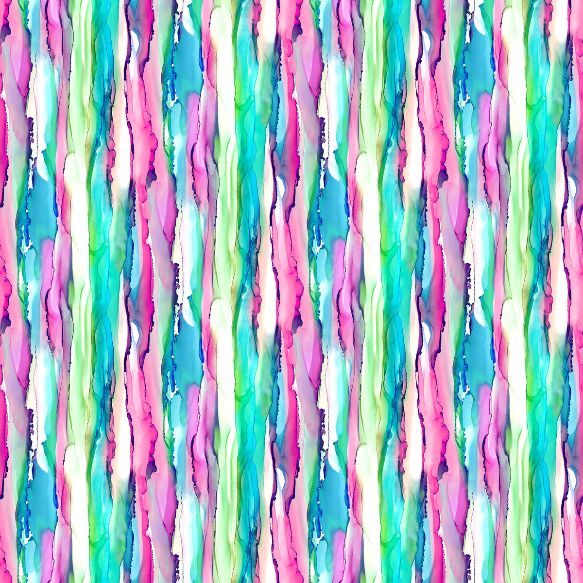 NORTHCOTT - Concerto - Rainbow Stripe - White Multi
