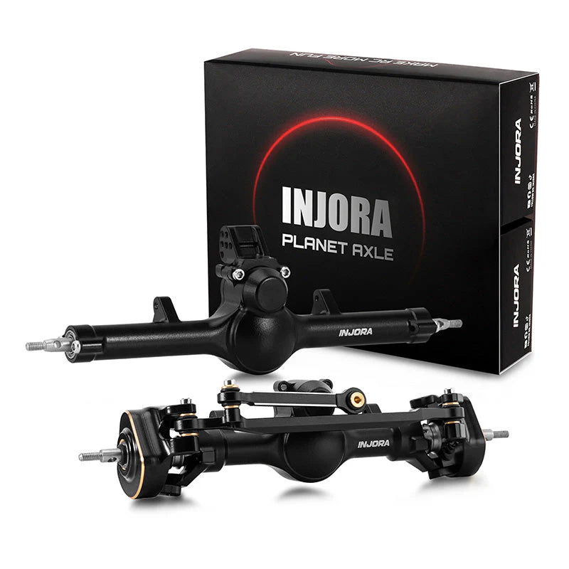 INJORA +4mm Planet Axles with Double Joint Shafts for 1/24 SCX24