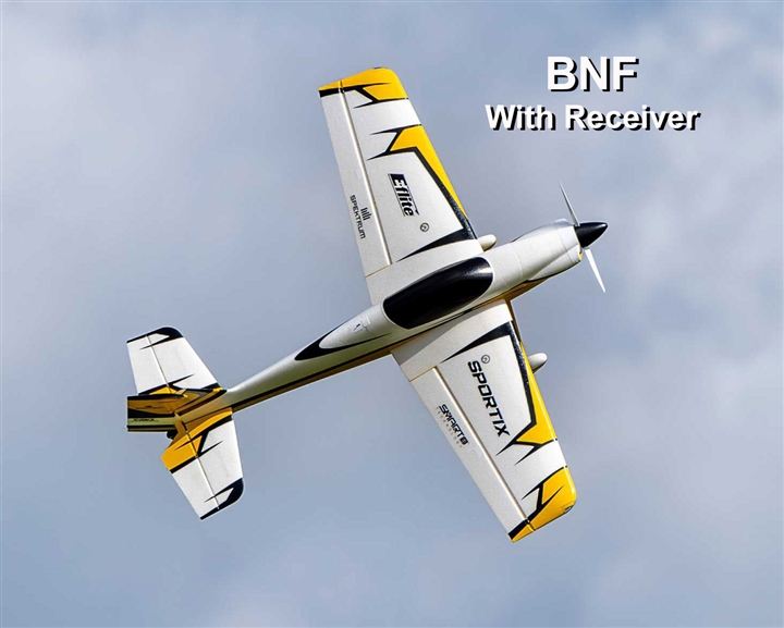 Sportix 1.1m BNF Basic with AS3X+ & SAFE Select - EFL10750