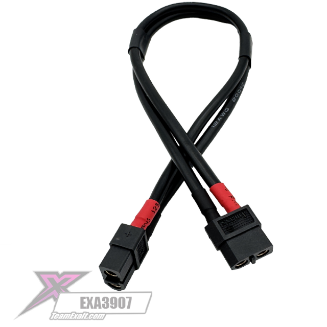 Team Exalt Female XT60 to Female XT60 300mm Cable, EXA3907
