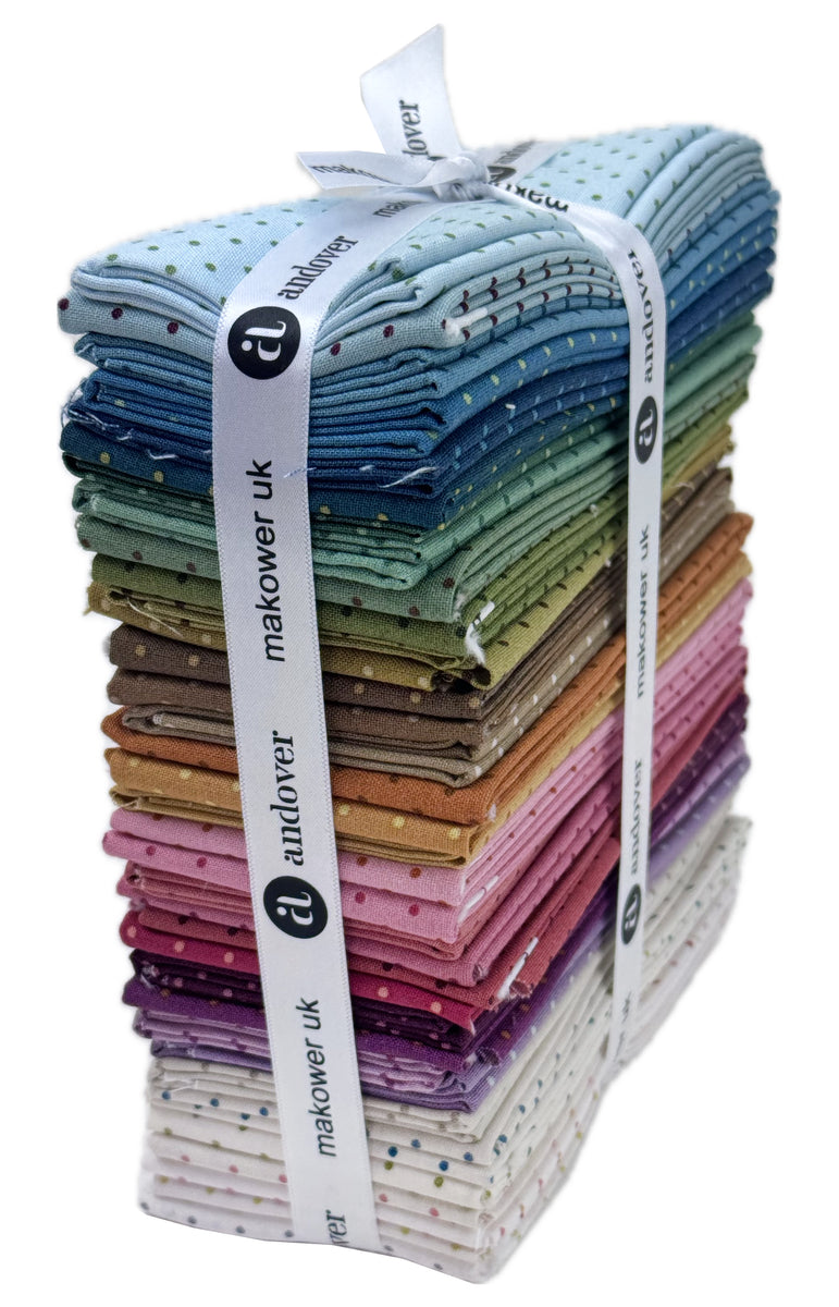 Andover - Poppy Seeds Fat EIGHT Bundle by Laundry Basket Quilts
